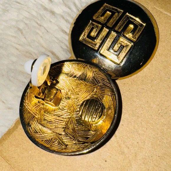 GIVENCHY clip on earrings